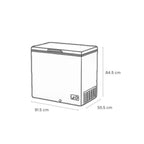 Sensis RFCHT01F196EW :  196 litre Chest Freezer  : W 91.5cm