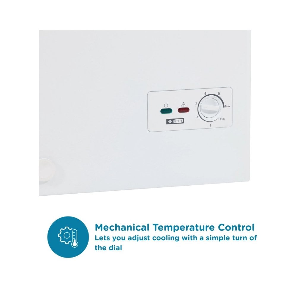 Sensis RFCHT01F196EW :  196 litre Chest Freezer  : W 91.5cm