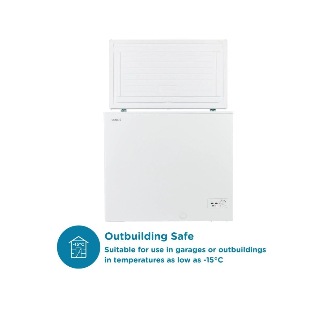 Sensis RFCHT01F137EW 137 litre Chest Freezer : W 69.5cm