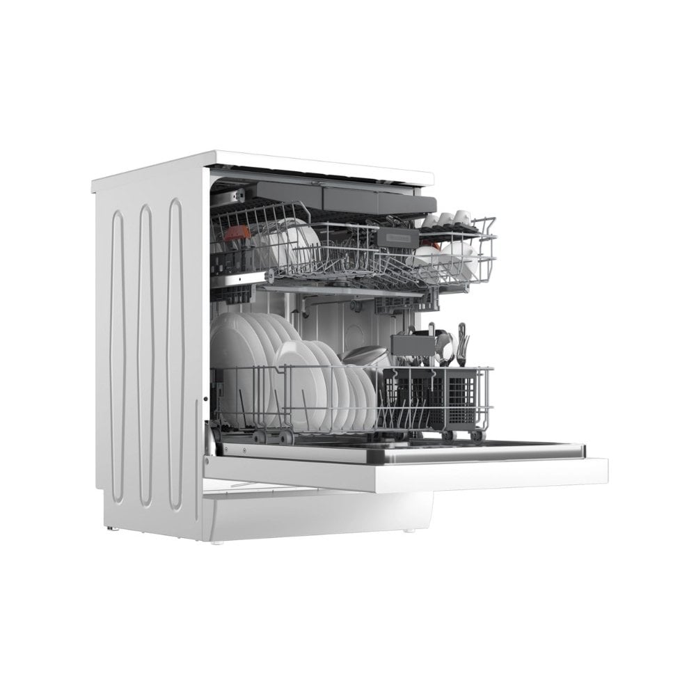 Blomberg LDF53400W Dishwasher - White - 15 Place Settings : Cutlery Tray & Basket