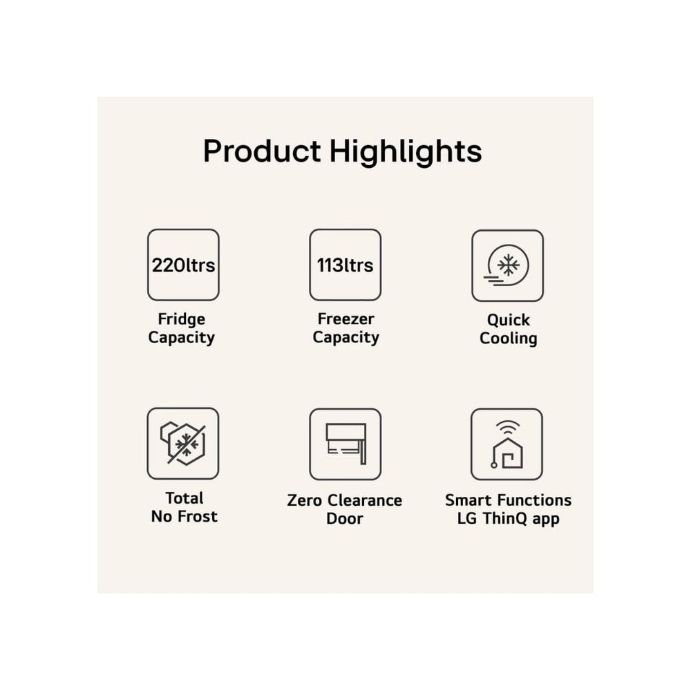 LG GBBSJ10EEP 60/40 Total No Frost Fridge Freezer - Essence Black Steel :