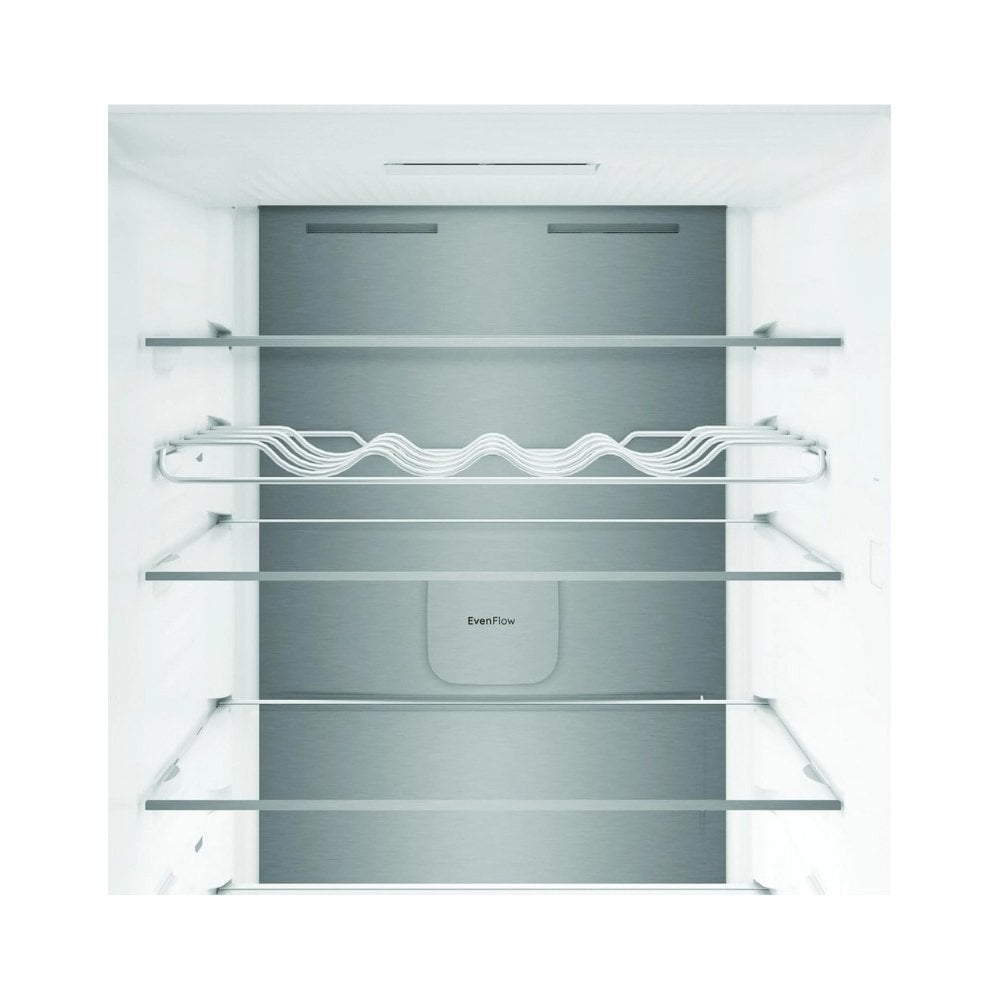 Hotpoint HPK26413XR6UKE  70/30 Frost Free Fridge Freezer - Black Steel : H 203.5cm