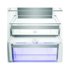 Hotpoint HPK26413XR6UKE  70/30 Frost Free Fridge Freezer - Black Steel : H 203.5cm