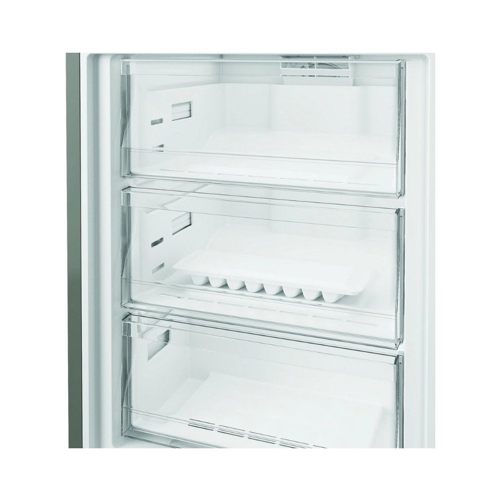 Hotpoint HPK26413XR6UKE  70/30 Frost Free Fridge Freezer - Black Steel : H 203.5cm