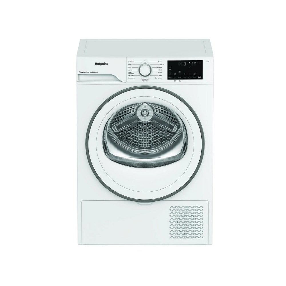 Hotpoint CHD93MWWUK  Heat Pump Tumble Dryer with PetHairCare - White : 9kg