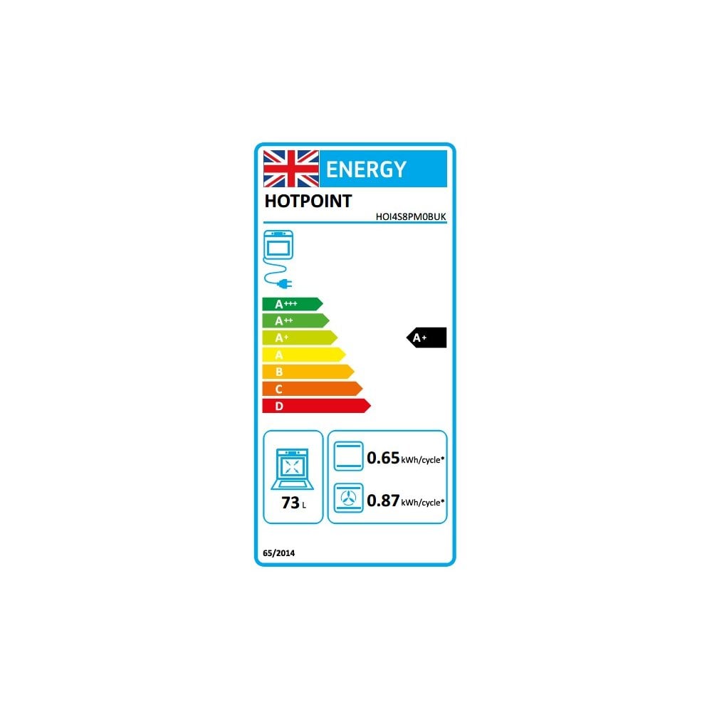 Hotpoint HOI4S8PM0BUK Built-In Single Pyrolytic Oven with Active Multiflow and Air Fry