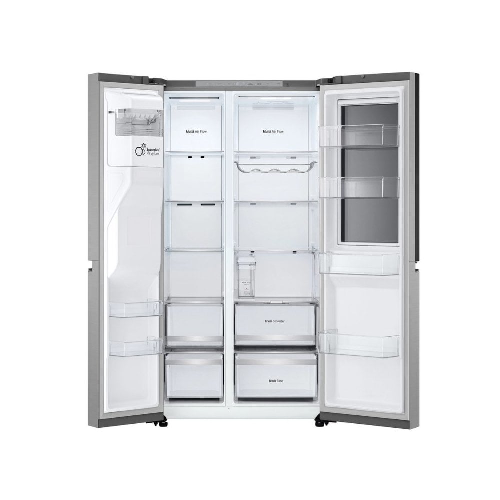 LG GSXE81PYBE 628L InstaView American Style Fridge Freezer - Silver : H 179cm : Non Plumbed: Due  OCTOBER