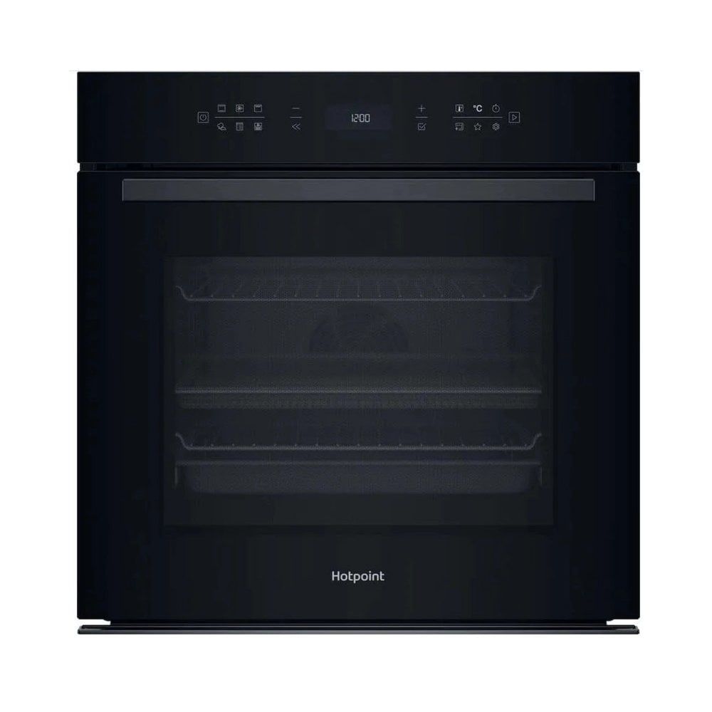 Hotpoint HOI68PT1SBUK Built-In Single Pyrolytic Oven with Active Multiflow and Air Fry : Plug & Play