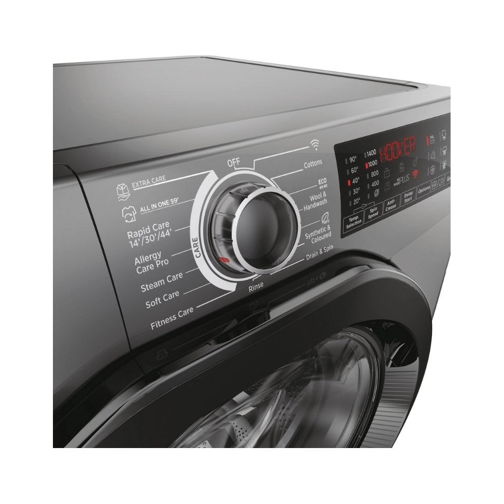 Hoover H3WPS4106TAMBR Washing Machine : 10kg : Graphite