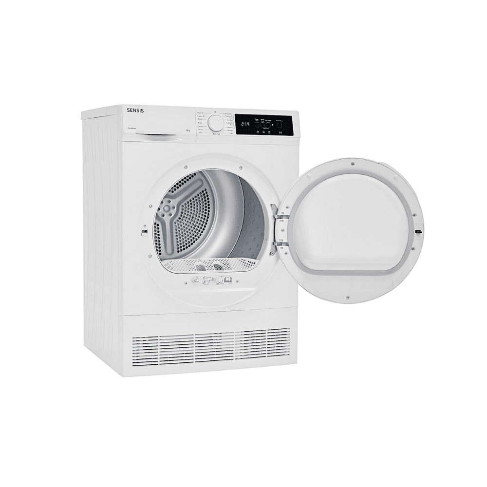 Sensis TDCF018BW 8kg Condenser Tumble Dryer - White : Due 11th SEPTEMBER