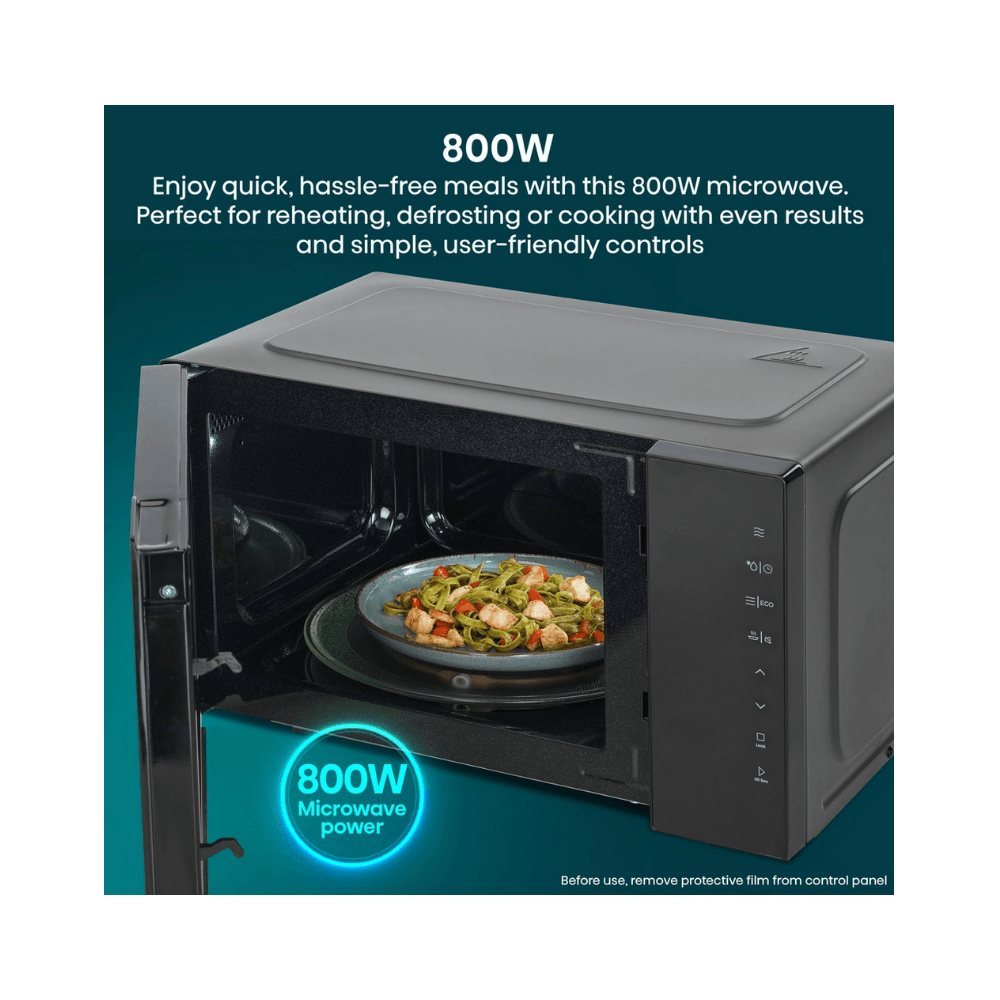 Hisense H23MOBS5H4UK 23 Litres Solo Microwave - Black : 800W