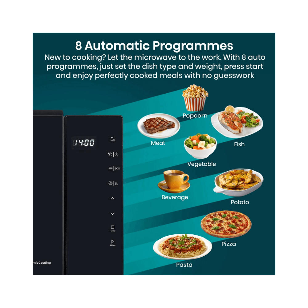 Hisense H23MOBS5H4UK 23 Litres Solo Microwave - Black : 800W