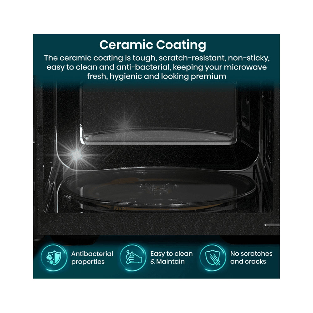Hisense H23MOBS5H4UK 23 Litres Solo Microwave - Black : 800W
