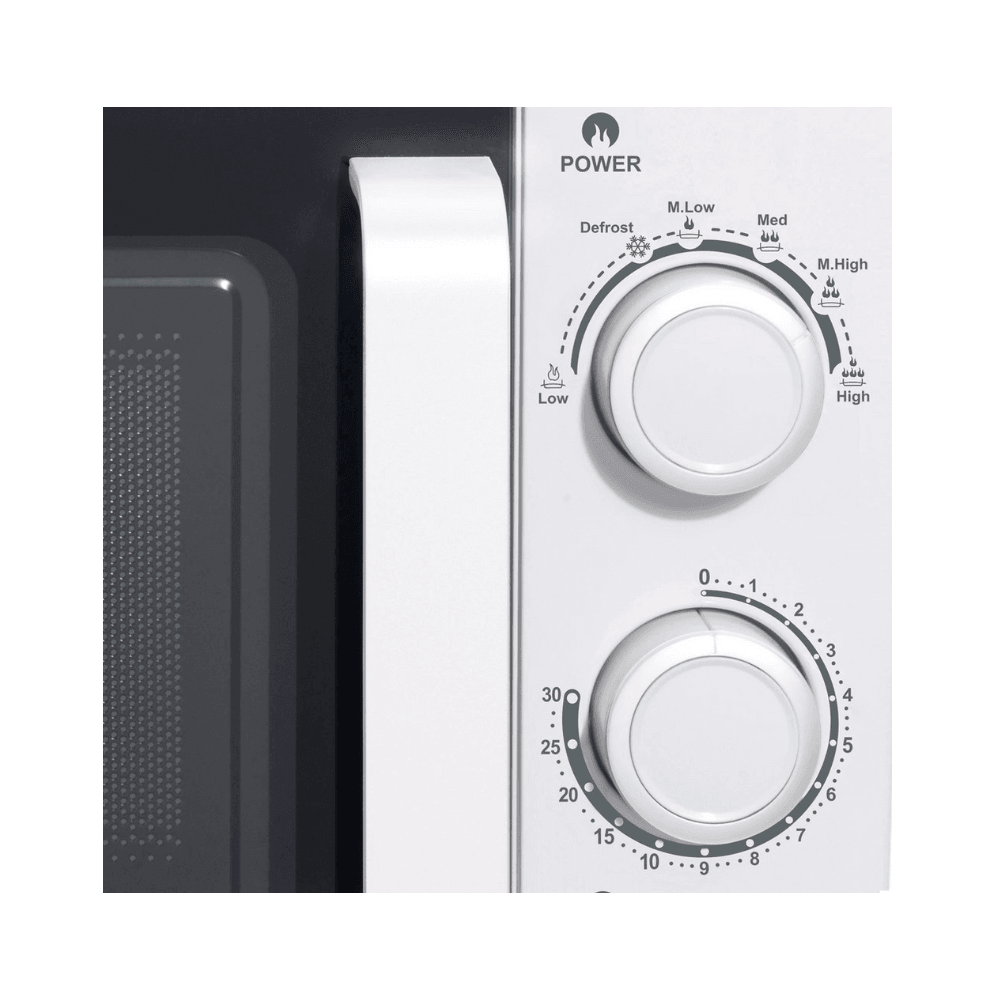 Haden 195678 20 Litre Single Microwave - White : 700W