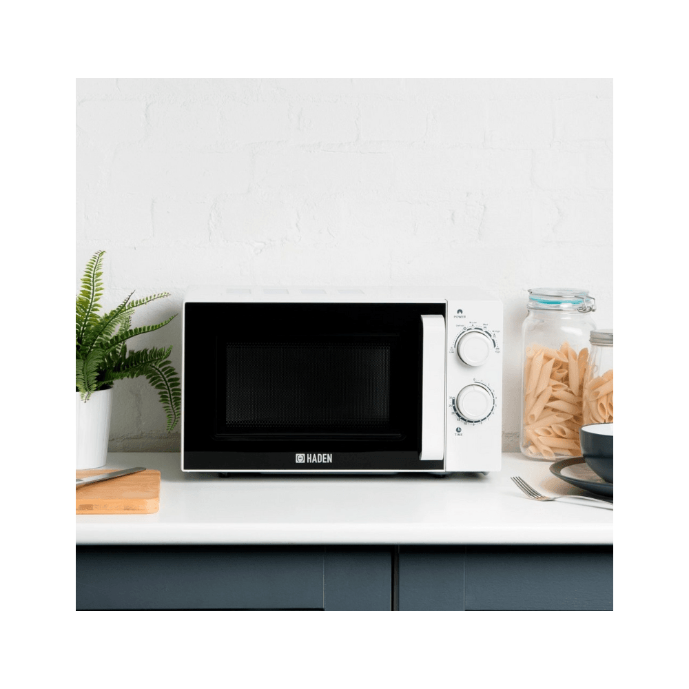 Haden 195678 20 Litre Single Microwave - White : 700W