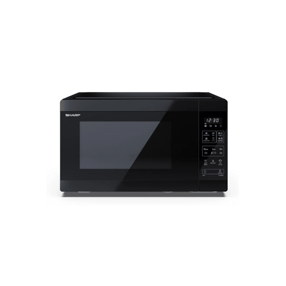 Sharp YC-MA262AE-B Combination Microwave Oven, 26L, Combi with Air Fryer - Black