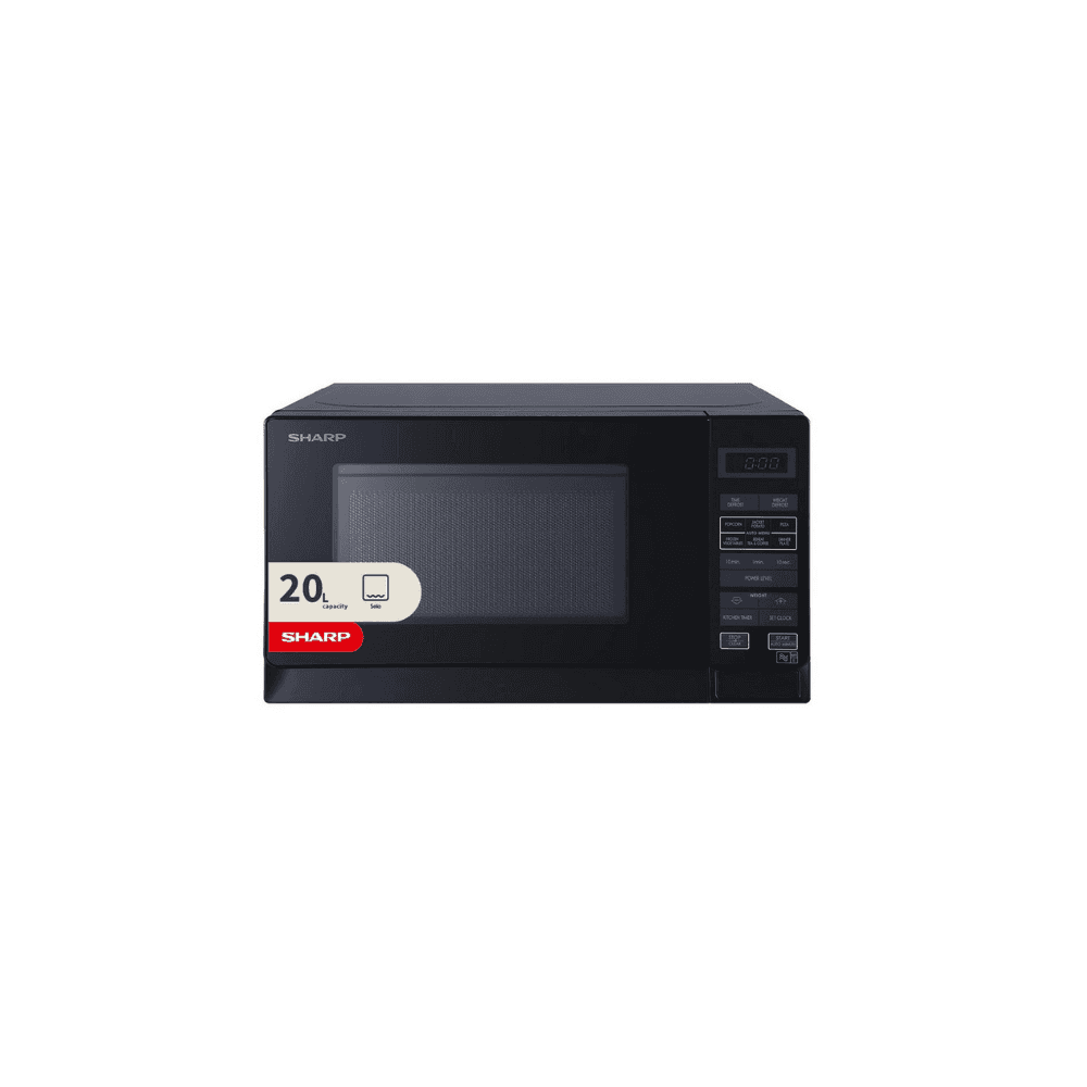 Sharp R272KM 20 Litre Solo Microwave - Black : 800W