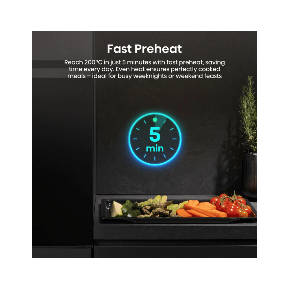 Hisense BI622AXPGUK Built In Electric Single Oven - Black & Stainless Steel