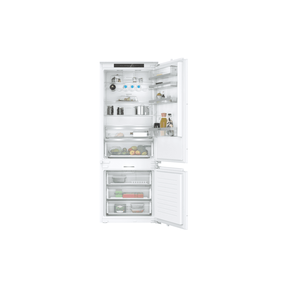 Siemens KB96NADD1 Built In XXL Fridge Freezer : H 193.5cm X W 70.8cm : IQ500 : Fixed Hinge