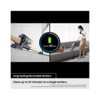 Samsung VS15A6031R4/EU Jet 60 Turbo Cordless Stick Vacuum Cleaner - 40 Minutes Run Time - Teal Violet