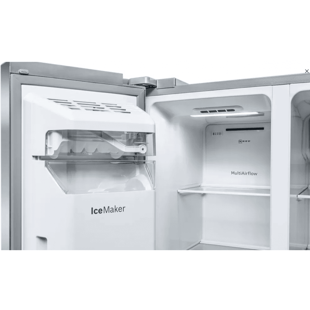 Neff KA39231E0G American Frost Free Fridge Freezer : H 178.7cm : Plumbed In
