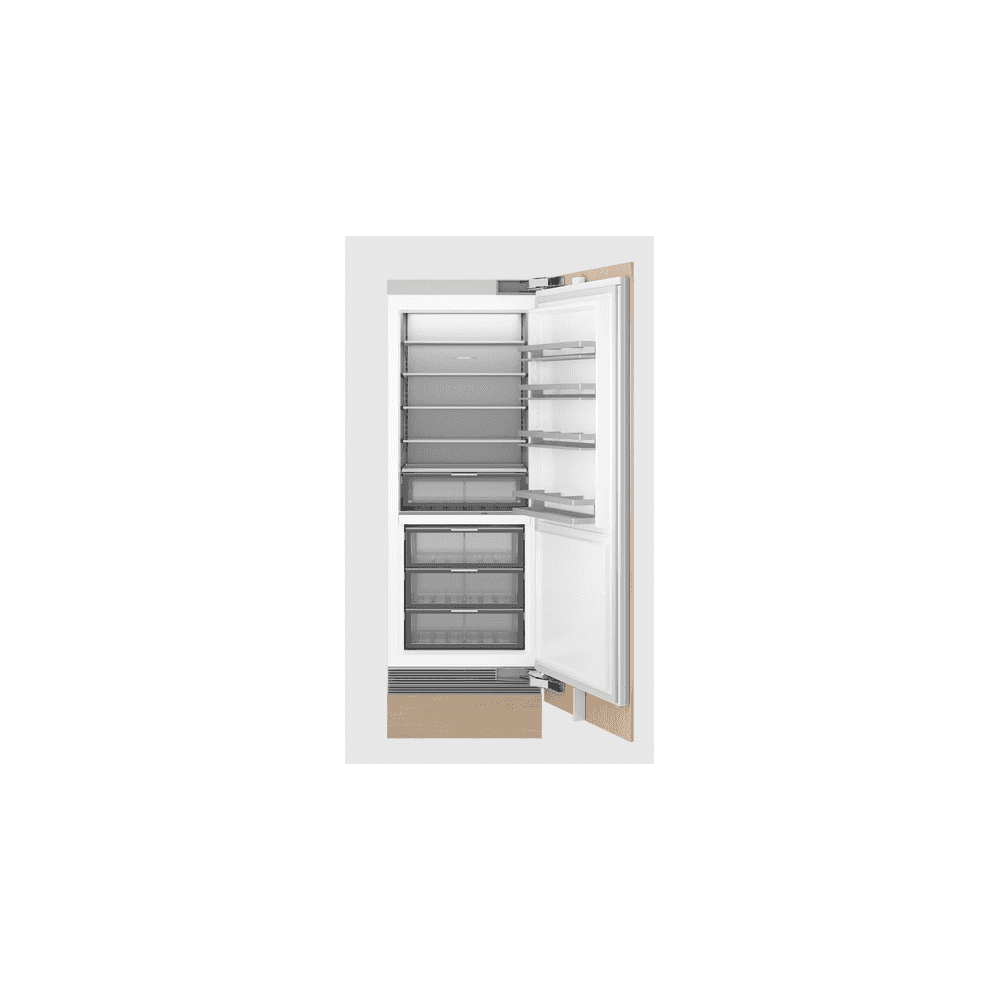 Fisher & Paykel RS7621SRHE1 Built In Column Fridge, Width 762mm : RIGHT Hand Hinge