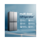 Fridgemaster MQ7939ES American Style Fridge Freezer : H  181.7cm