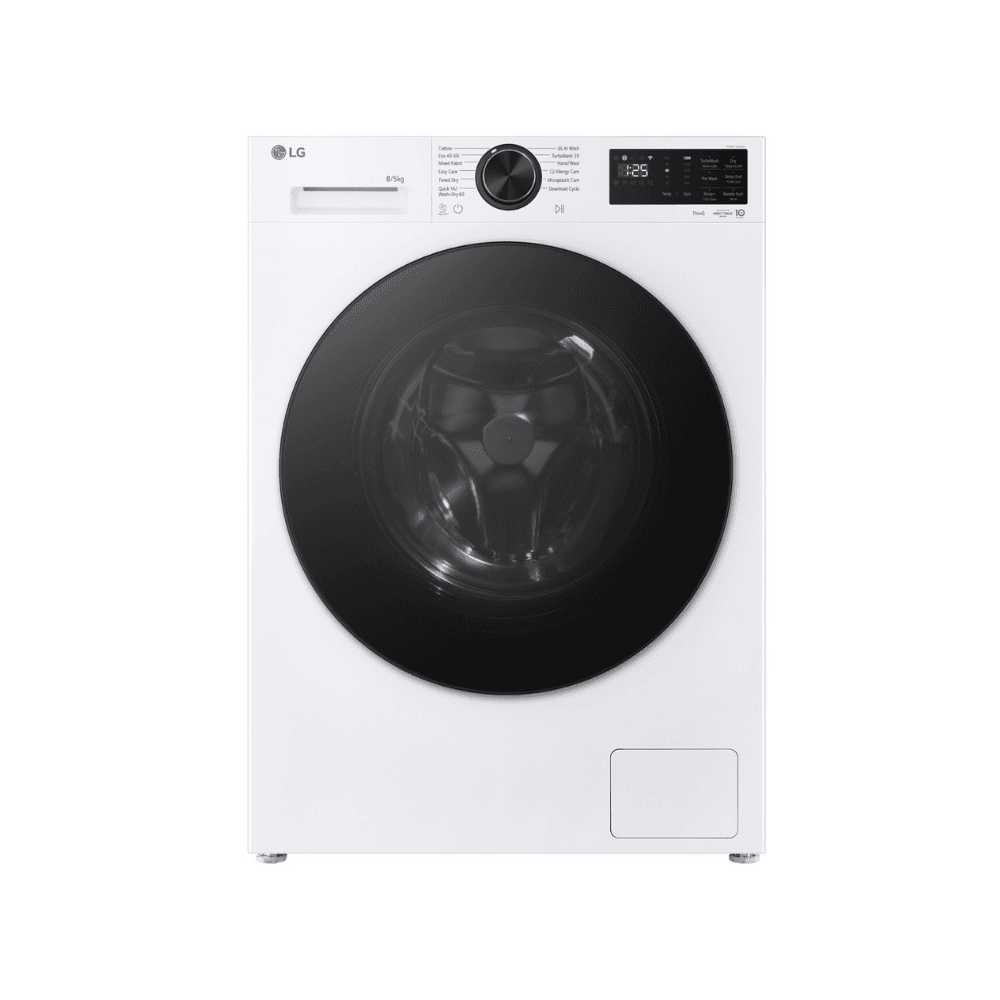 LG W2X5085TLB Washer Dryer : 8kg Wash / 5kg Dry
