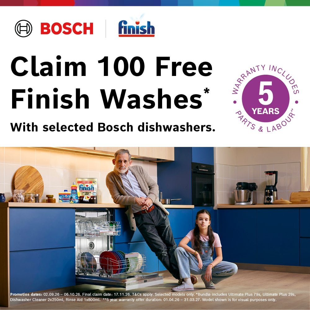 Bosch SMS2HVW06G Series 2 Dishwasher - White - 14 Place Settings :