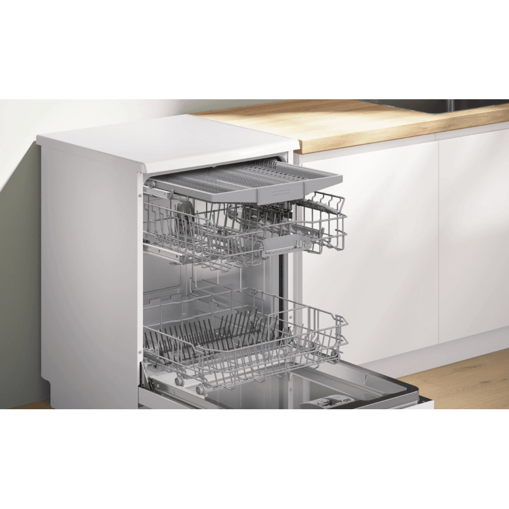 Bosch SMS2HVW06G Series 2 Dishwasher - White - 14 Place Settings :