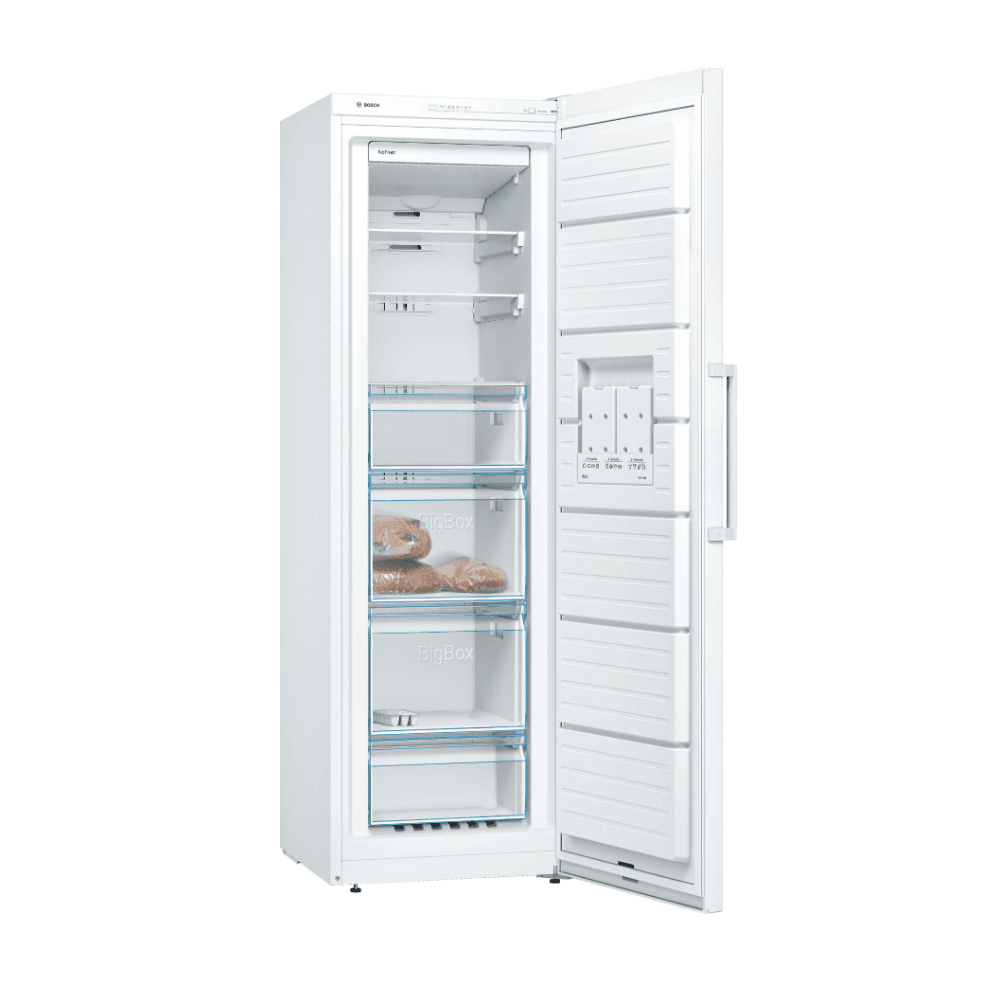 Bosch GSN36VWDGG Upright Freezer : H 186.2cm : Series 4