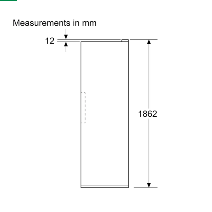 Bosch KSN36VLDGG Freestanding Upright Freezer . Stainless Steel : H 186.2cm :XXL Capacity