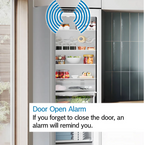 Bosch KSN36VLDGG Freestanding Upright Freezer . Stainless Steel : H 186.2cm :XXL Capacity